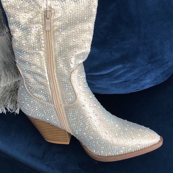 Ladies Forever Bling Boots - Picture 2 of 10